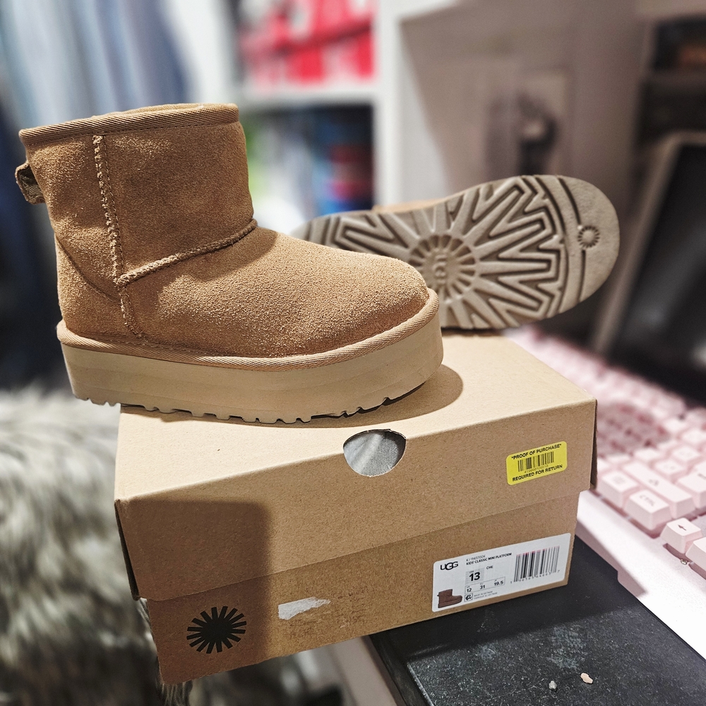 UGG Kids Classic Tan Boots